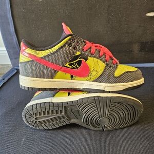 Nike Dunk Low Premium Red BrightCitron WMN'S Size 11.5
